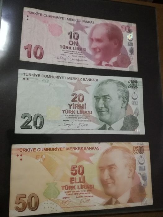 DOCUMENTE anii "80 - Bancnote diverse țări