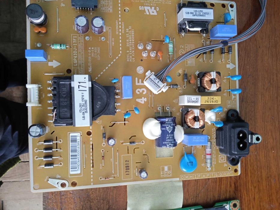 LG43LJ594V placa de baza si alimentare