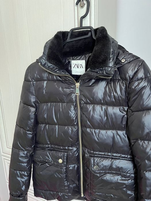 Geaca Zara cu puf calduroasa marimea XS