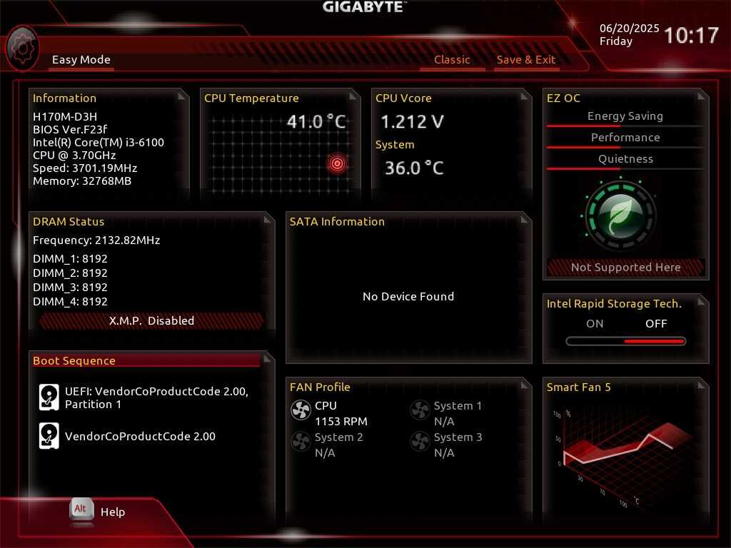 Дъно Дънна платка GIGABYTE GA-H170M-D3H 1151 DDR4 до 64GB