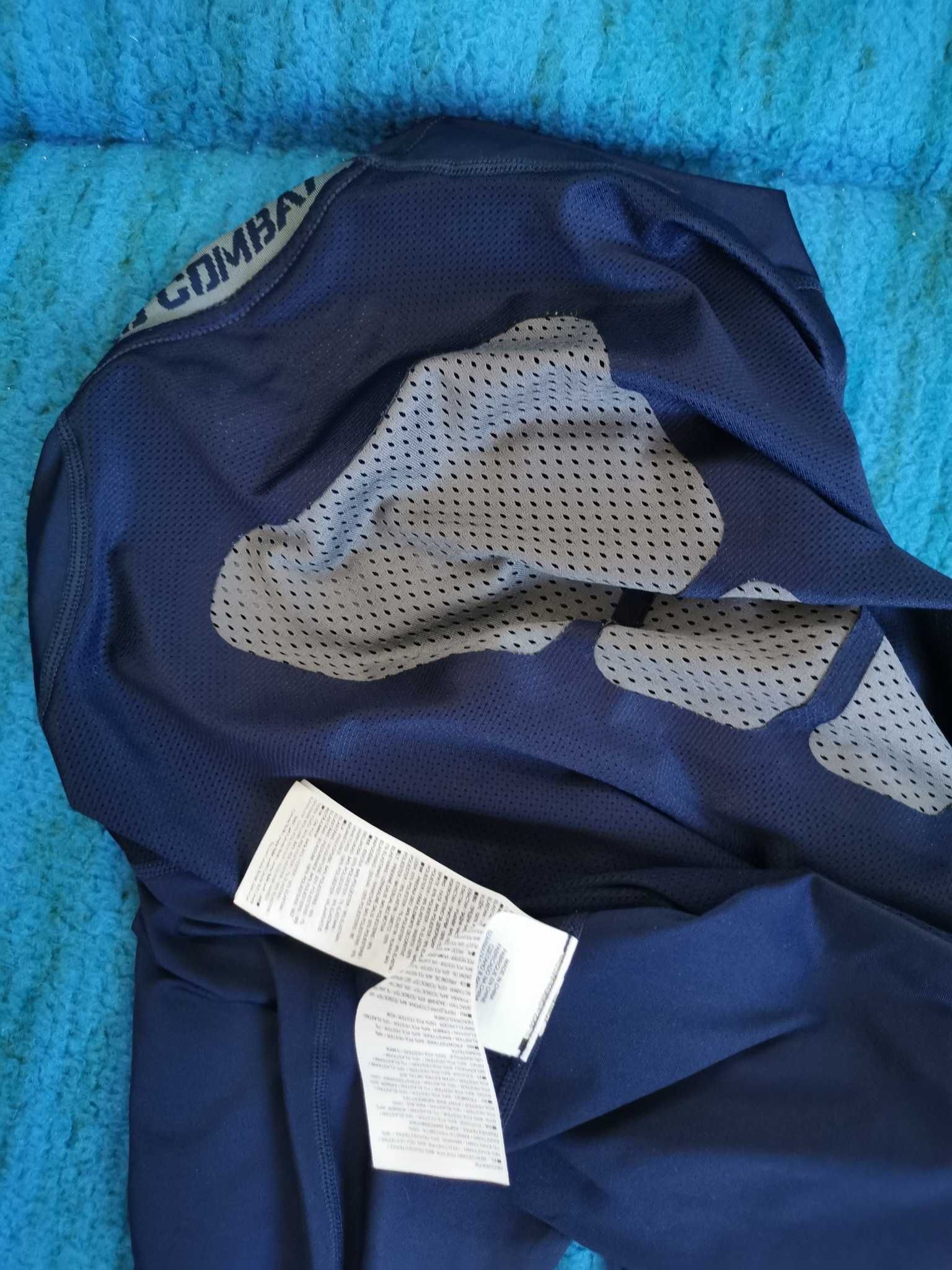 Bluza tehnica Nike Pro Combat L compresie si Camasa Gant XL