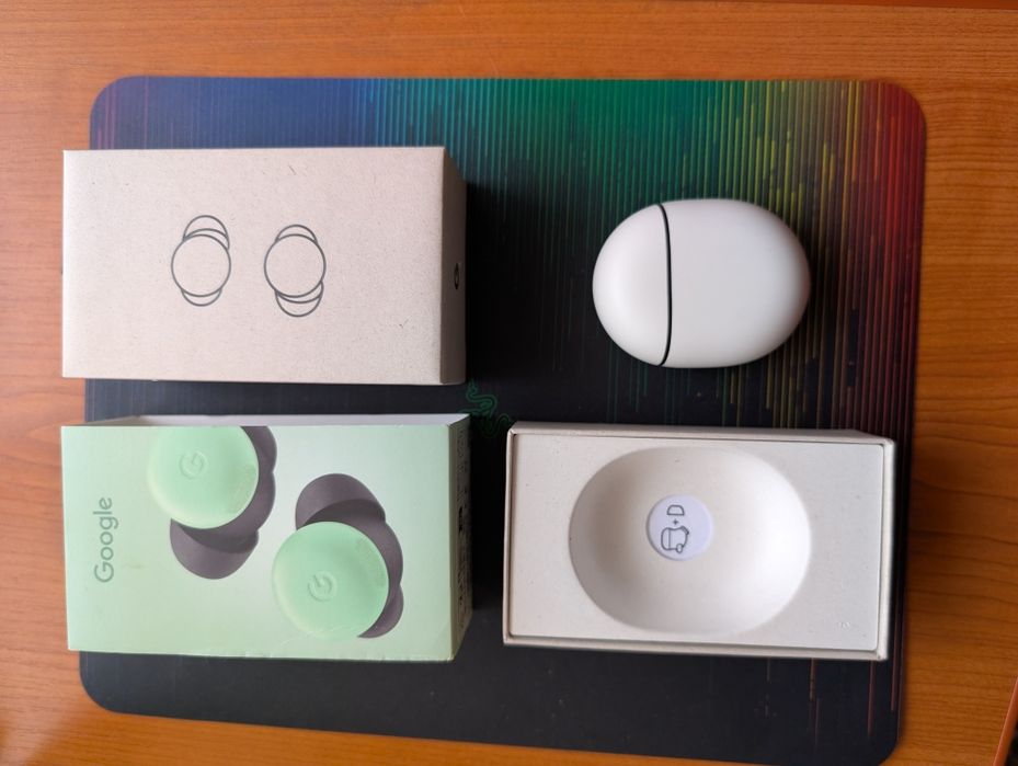 Vând căști audio in-ear Google Pixel Buds Pro 2 wintergreen.Cutia doa