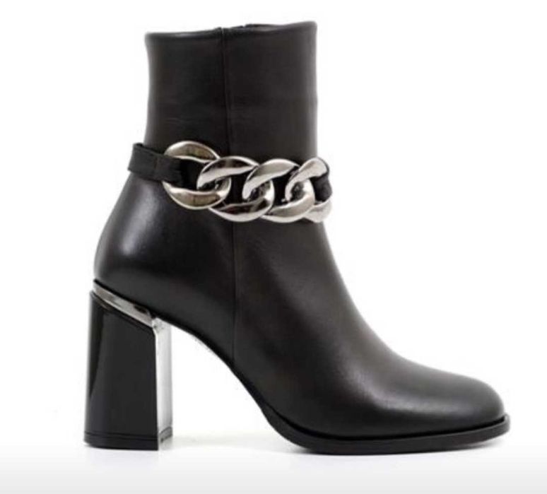 Боти от естествена кожа  Gianni