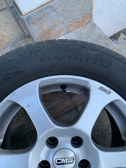 Jante aliaj 5x110 cu cauciucuri vara 205/60/R16!