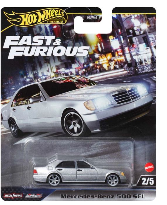Hot wheels fast and furious mercedes