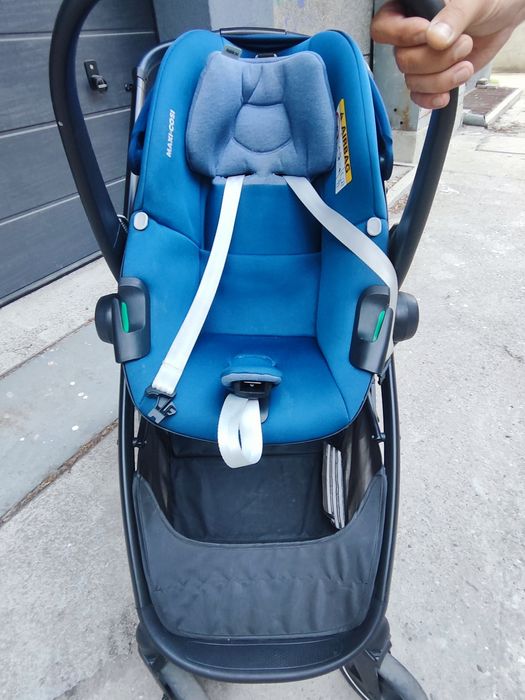 Детска количка Maxi Cosi Zelia 2 в едно +  стол за кола Pebble 360+ ++