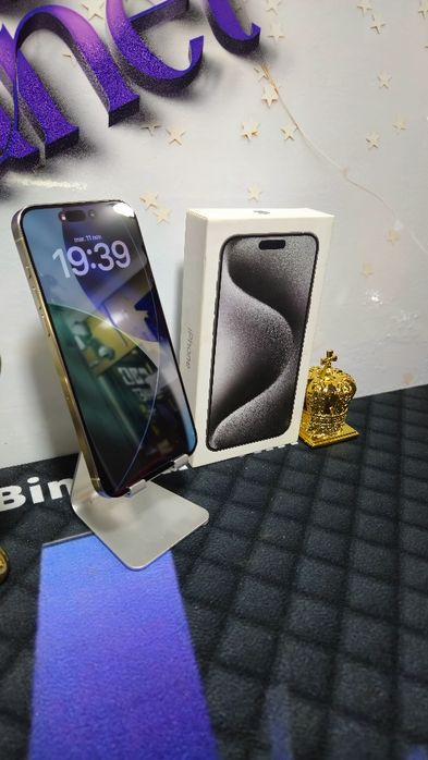 iPhone 15 PRO MAX White 5G 256GB Baterie:84%.Preṭ fix!