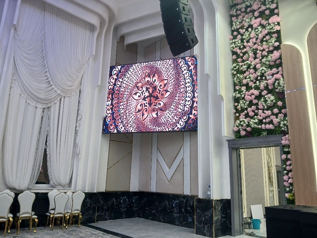 Led экран, продажа установка