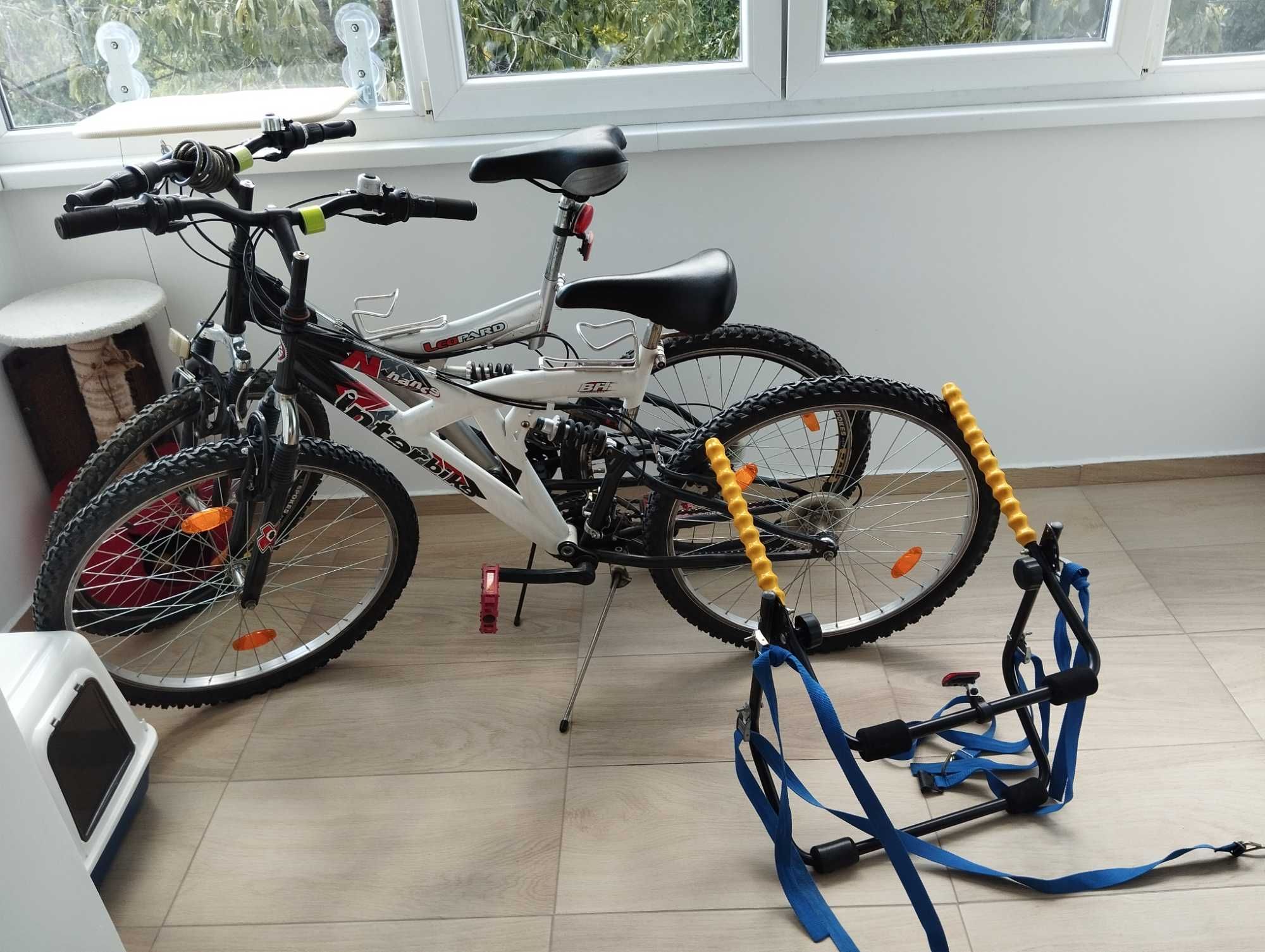 Велосипеди тип bike бял и сив