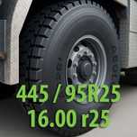 Anvelop Heavy-duty Pentru Macarale 445/95R25 16.00 R25 Noua