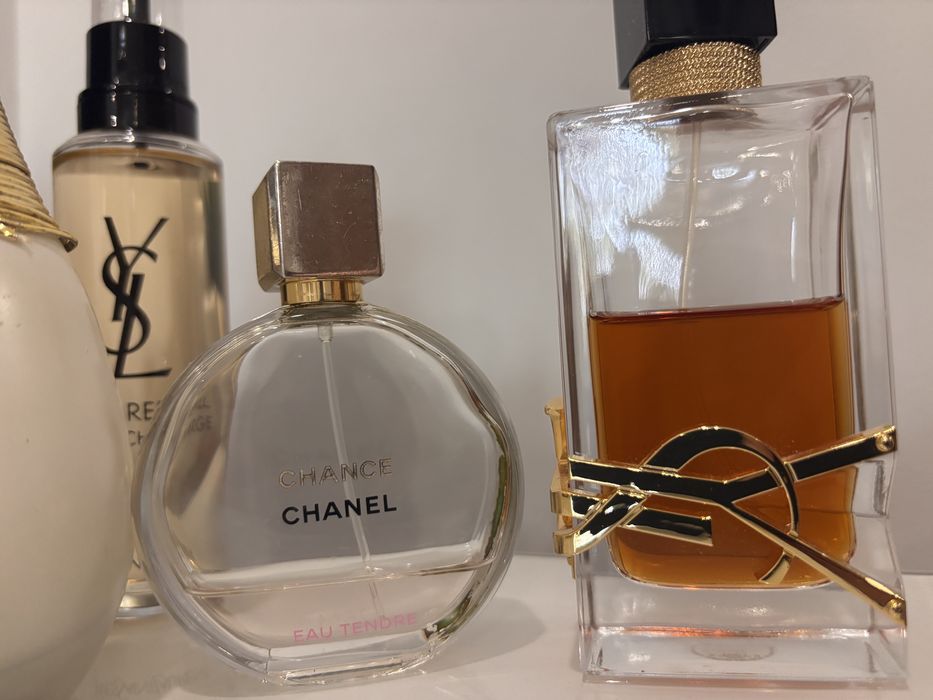 Ysl Libre Intense, Chanel Chance, Dior J’adore…парфюми