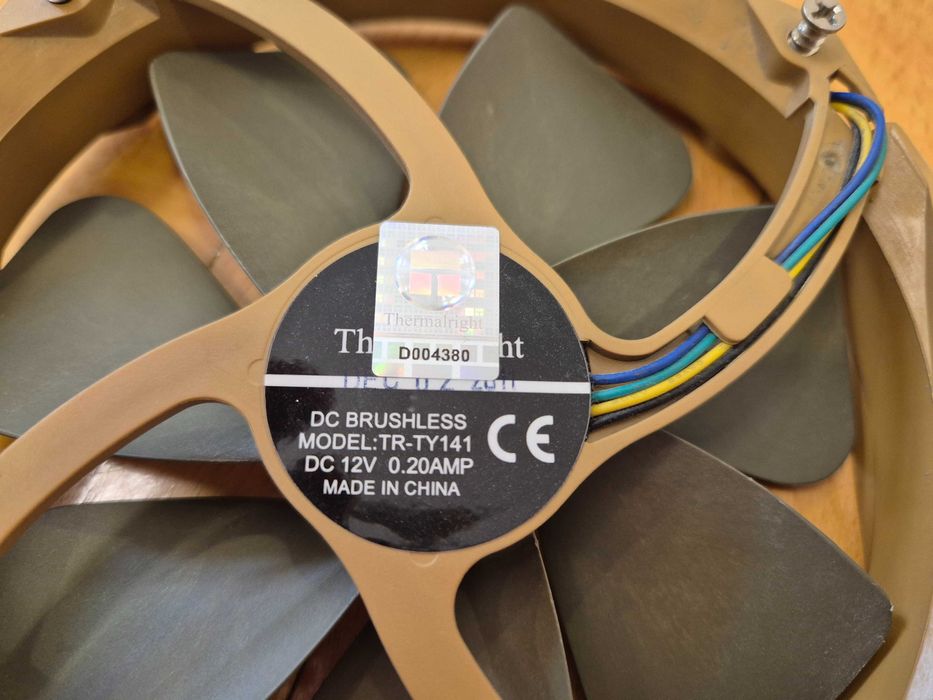 Ventilator Thermalright TR-TY141 140mm, 900 – 1300 rpm, 73.6 CFM PWM