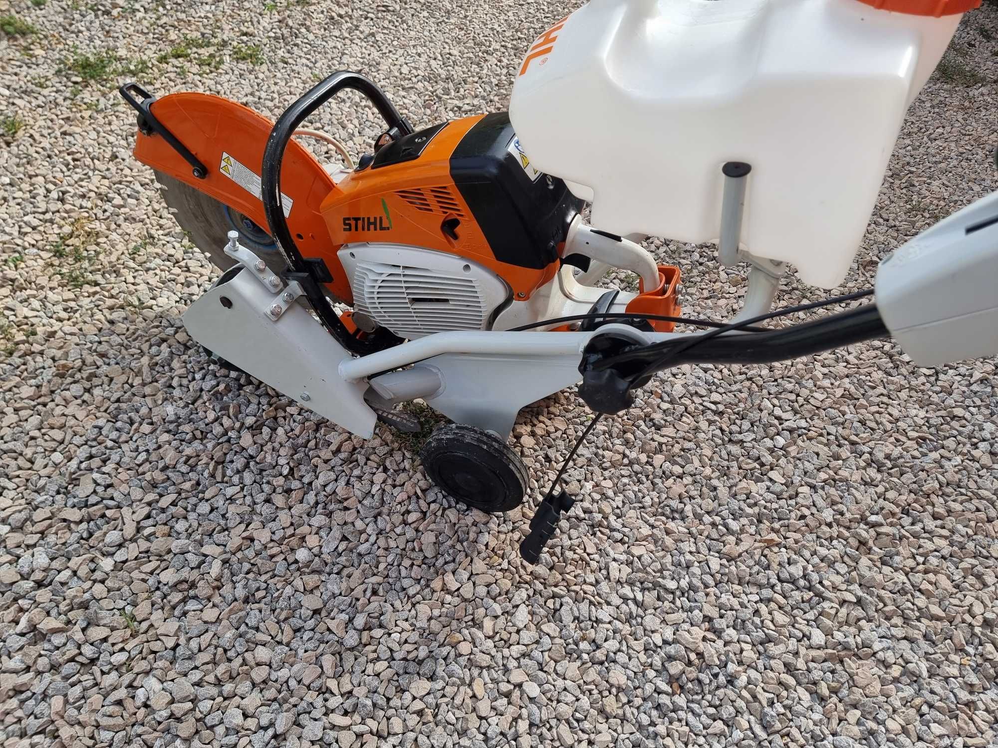Stihl TS 800 - TS 500I - ръчен бензинов фугорез със количка