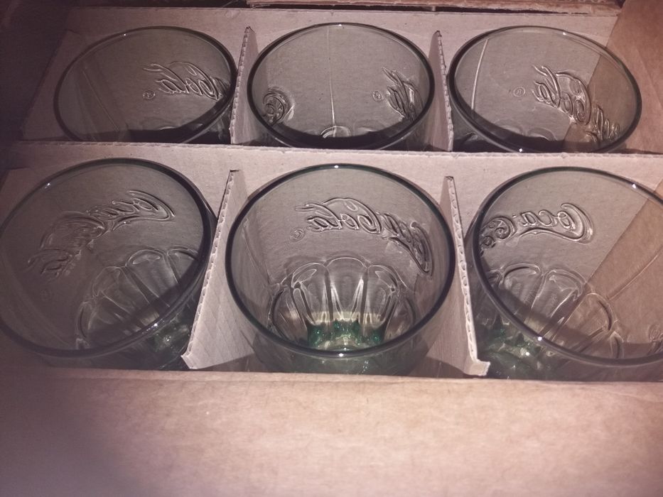 coca cola XL Pahare Sticlă + cadou