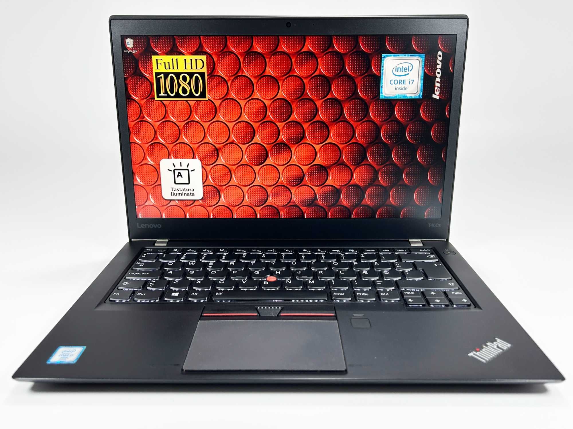 Laptop Lenovo Thinkpad i7 256 SSD 12 GB RAM Full HD ultraslim CA NOU