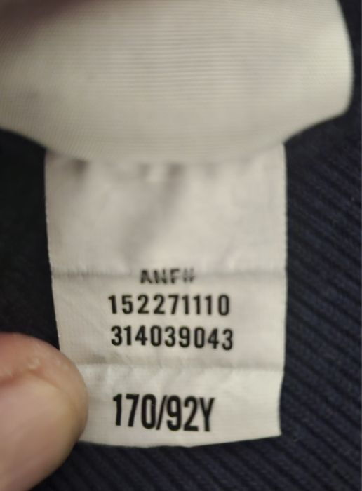 Hanorac Abercrombie & Fitch Y2k. Albastru marimea M