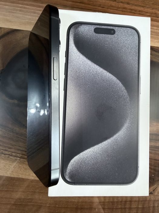 18м Гаранция Йетел! Iphone 15 pro 128gb Black Titanium