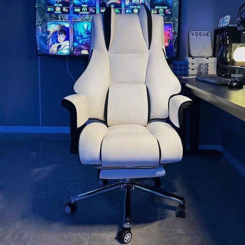 Игровое офисное кресло кожаное
