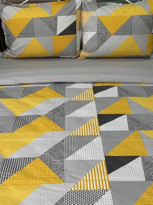 НОВ спален к-кт от ранфорс супер лукс "Геометрия II", СПАЛНЯ, Спиди