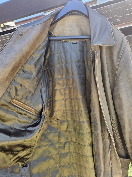 Vand 2 buc Scurta piele naturala bărbați măsură L