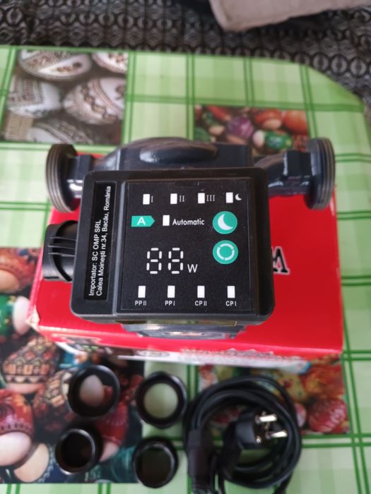 Pompa de circulație cu turație variabilă
Produs nou in cutie