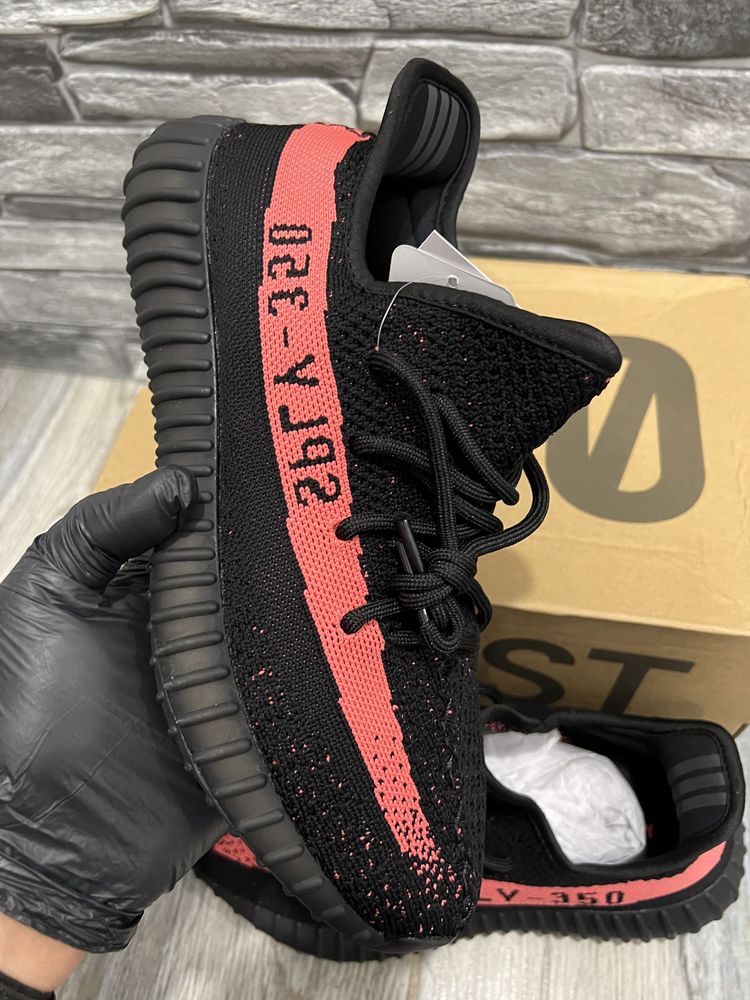 36-45 Adidas Yeezy Boost v2 350 Core Black bred