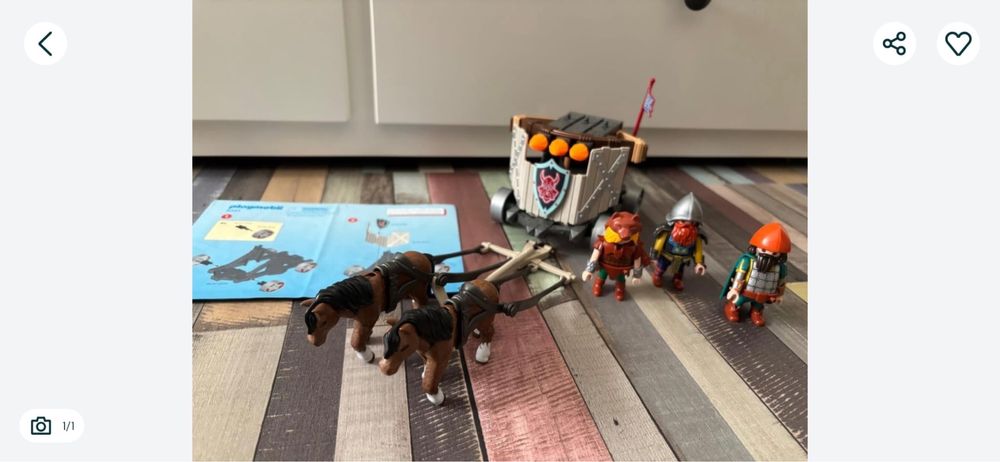 Vand Playmobil Balista Cavalerilor pitici