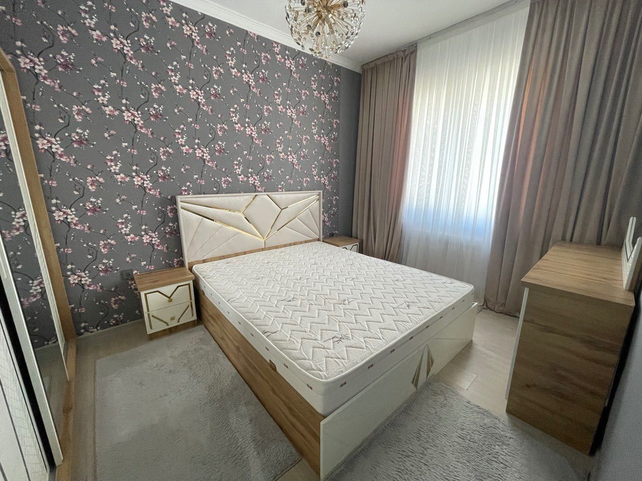 Yangi Darxonda 3xona - remont, mebel, texnikali.