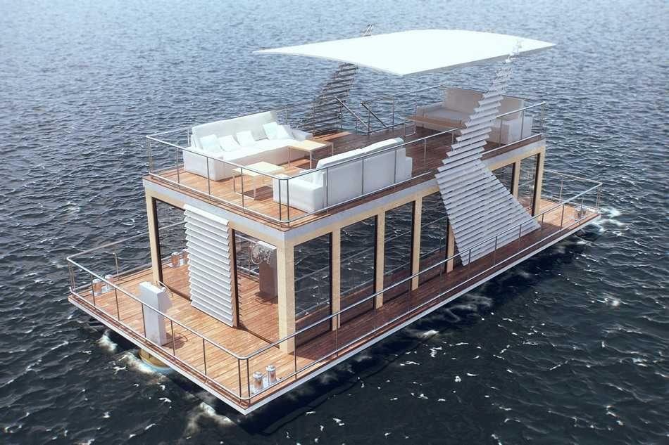 ДОМА НА ВОДЕ! houseboat