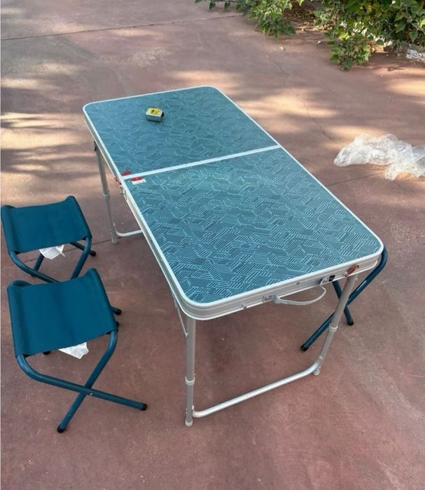 Masa plianta cu 4 scaune