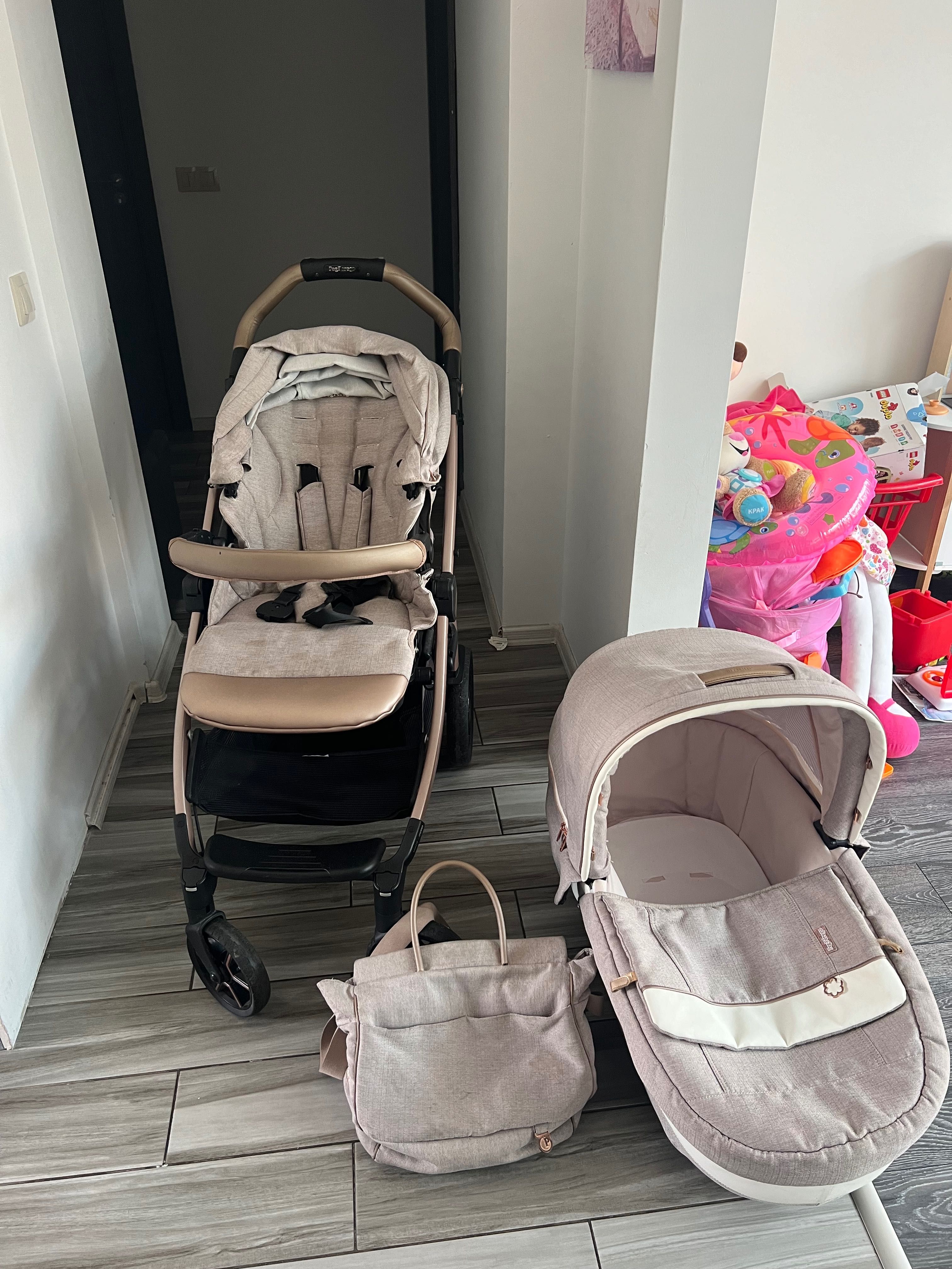 Детска количка 3 in 1 Peg Perego
Book SL Mon Amour, 0
- 22 кг