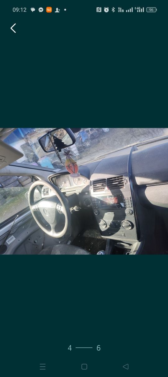 Piese motor cutie ușa haion bara geam ușa punte Mercedes a clase 2006