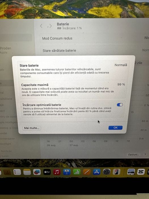 Laptop Apple MacBook Air 13" Retina, Apple M1, 8GB, SSD