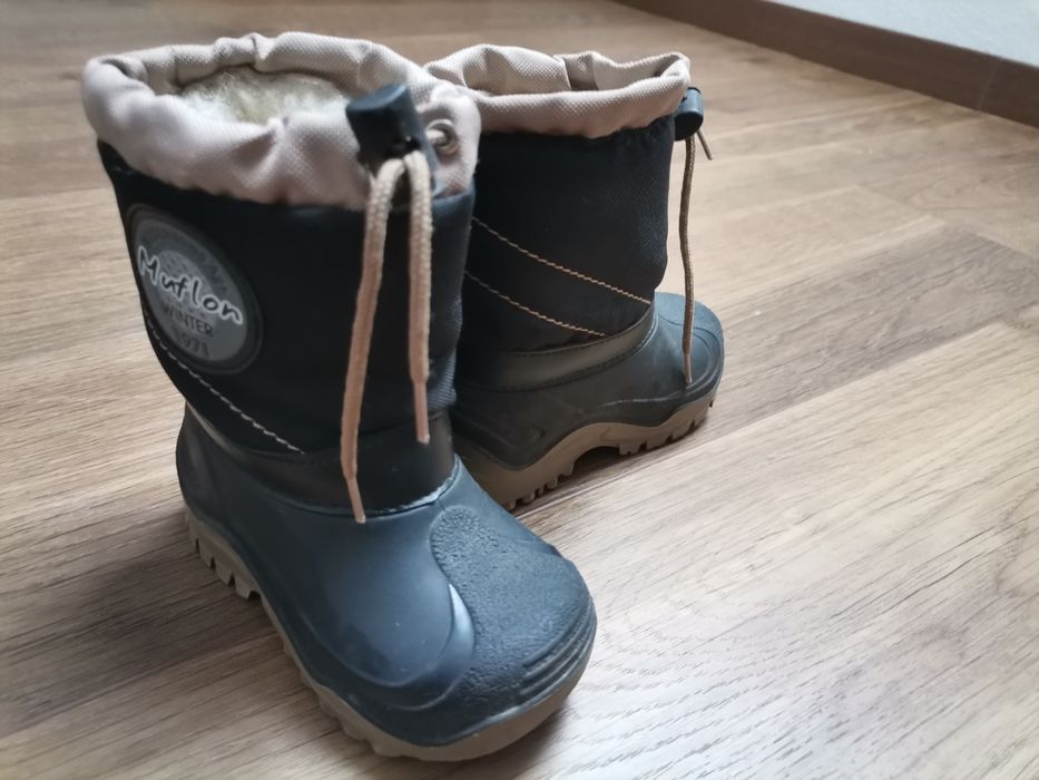 Cizme bebe Muflon lana 21-22 cm