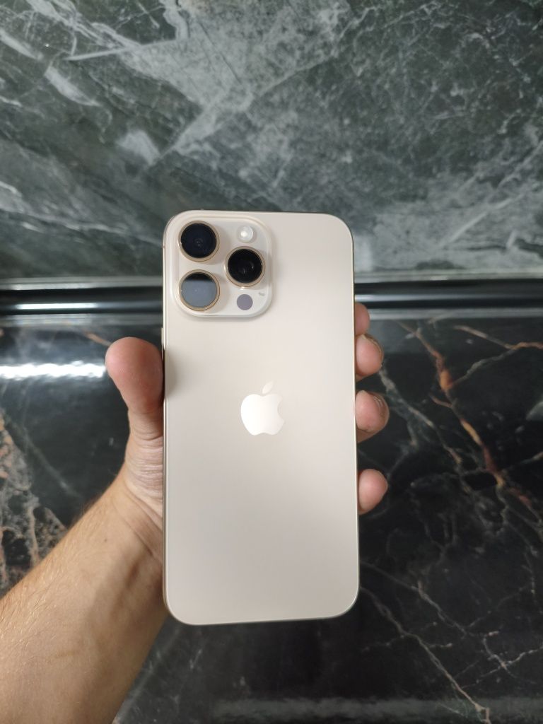 iPhone 16 Pro Max 38 sikl faqat naxt