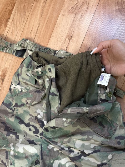 Ветрозащитный костюм. Дождевик утепленный. Типа гортекс