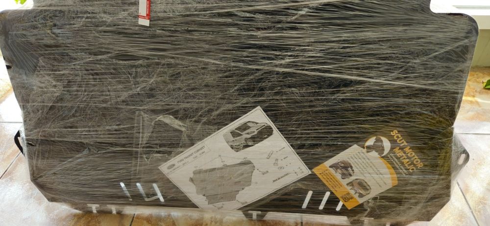 Scut motor metalic si consola AC Ford transit connect