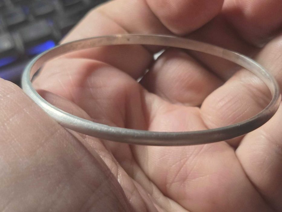 Bratara vintage argint mica fixa