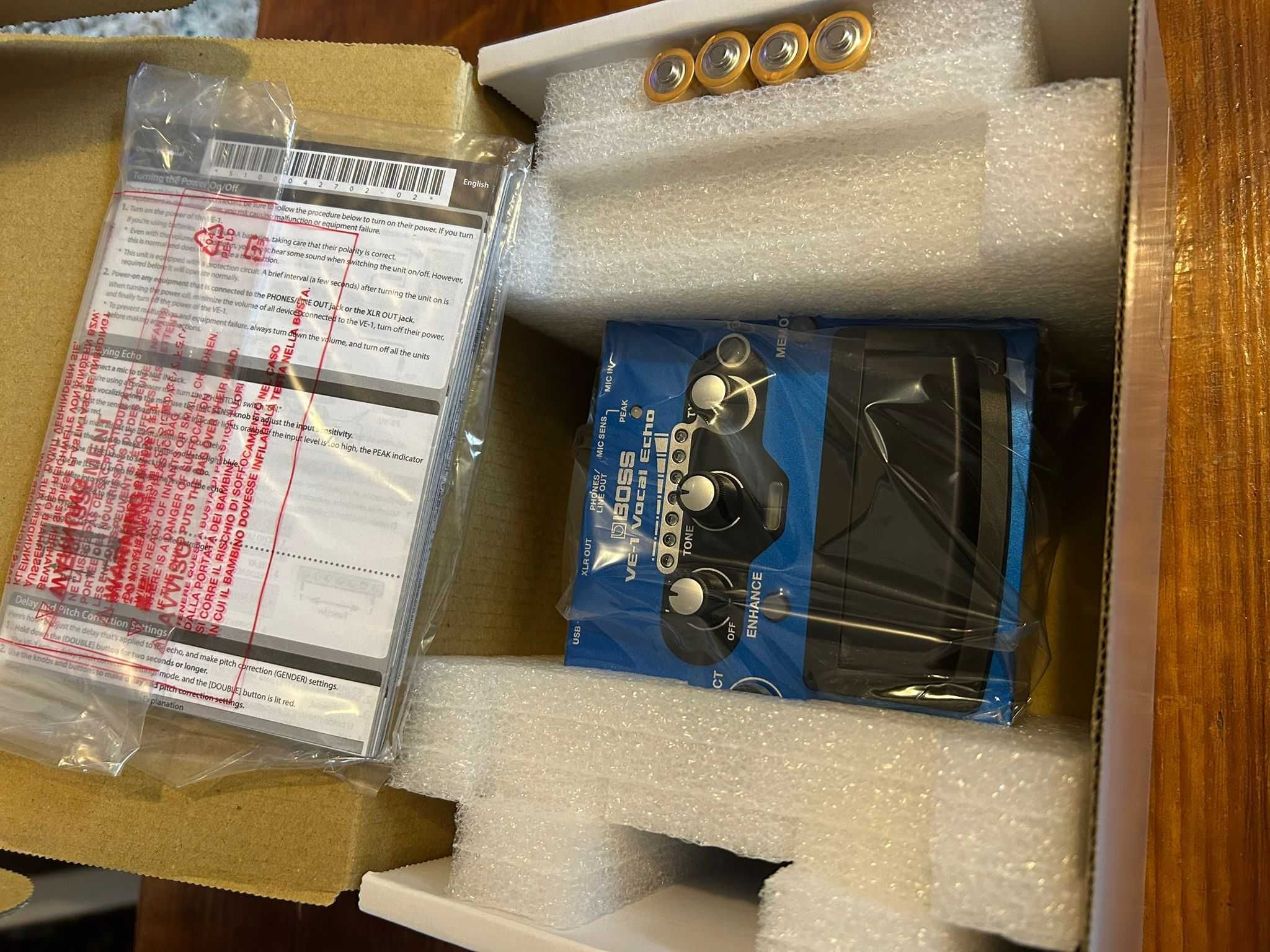 Vand  Pedala de Efecte Vocale Boss VE-1