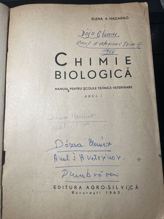 Lot 3 cărți chimie & practică (1963–1975)