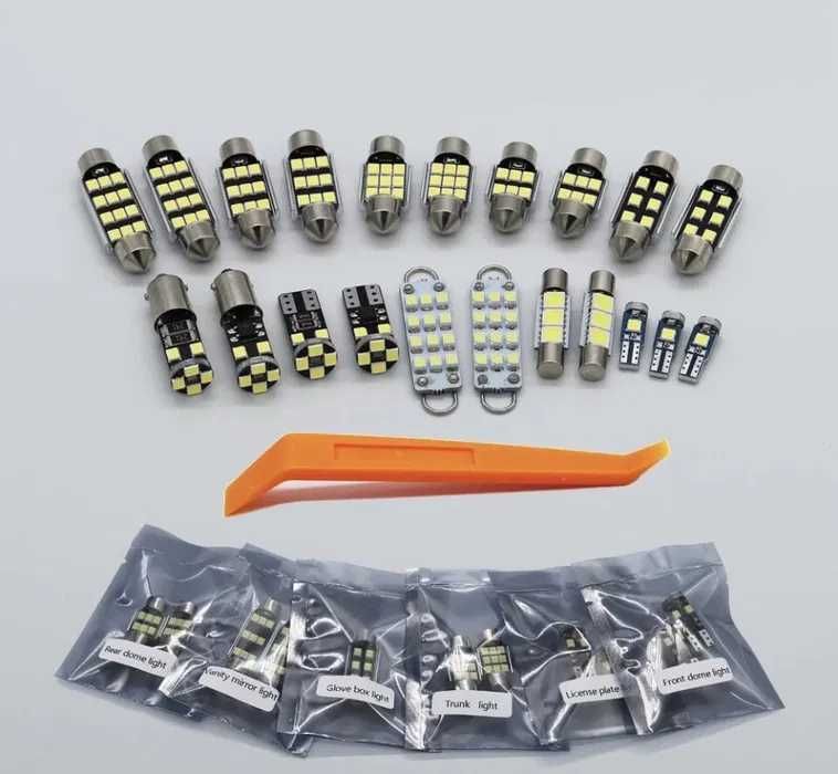 Kit de iluminare interioară LED CANBUS pentru VW GOLF 2 3 4 5 6 7