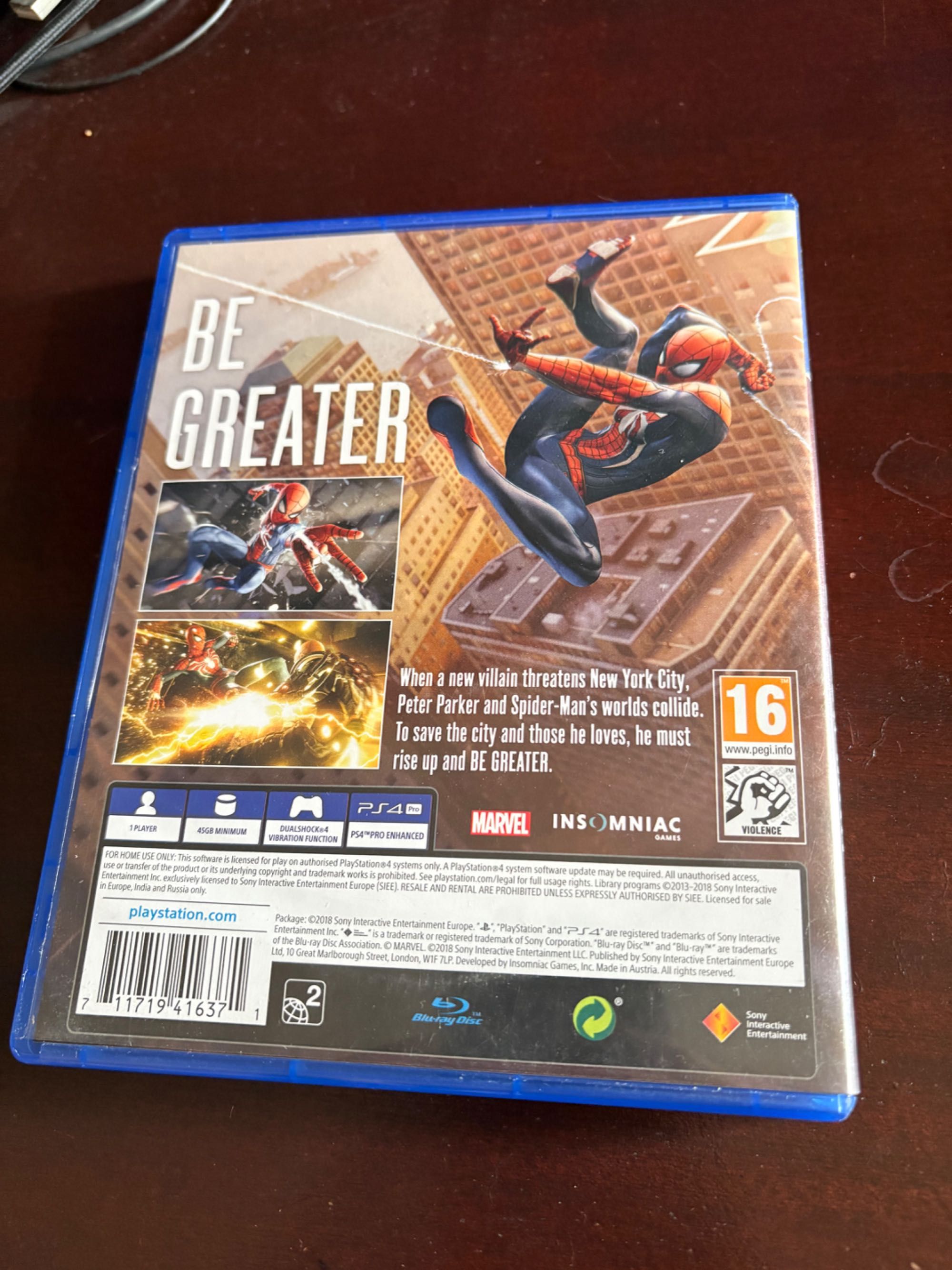 Marvel's Spider-Man PS4