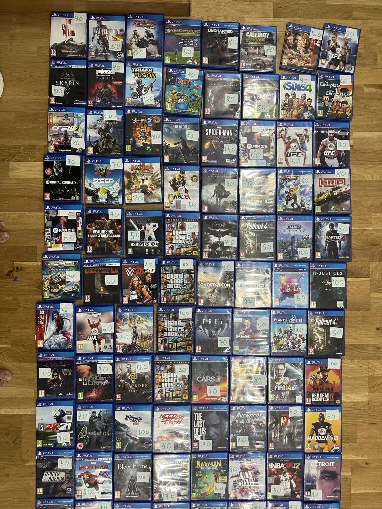 Jocuri PS4 peste 100 de modele