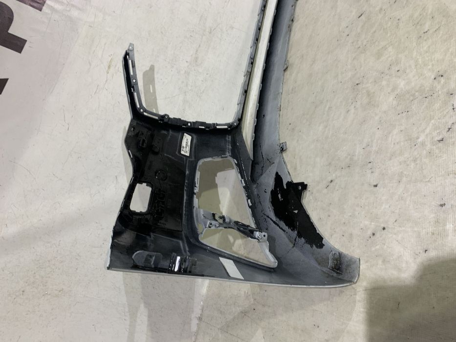 Bara fata Audi A6, C8, 2018, 2019, 2020, 2021, 2022, 2023, cod origine OE 4K0807437, cu gauri pentru spalatori faruri si senzori de parcare (6).