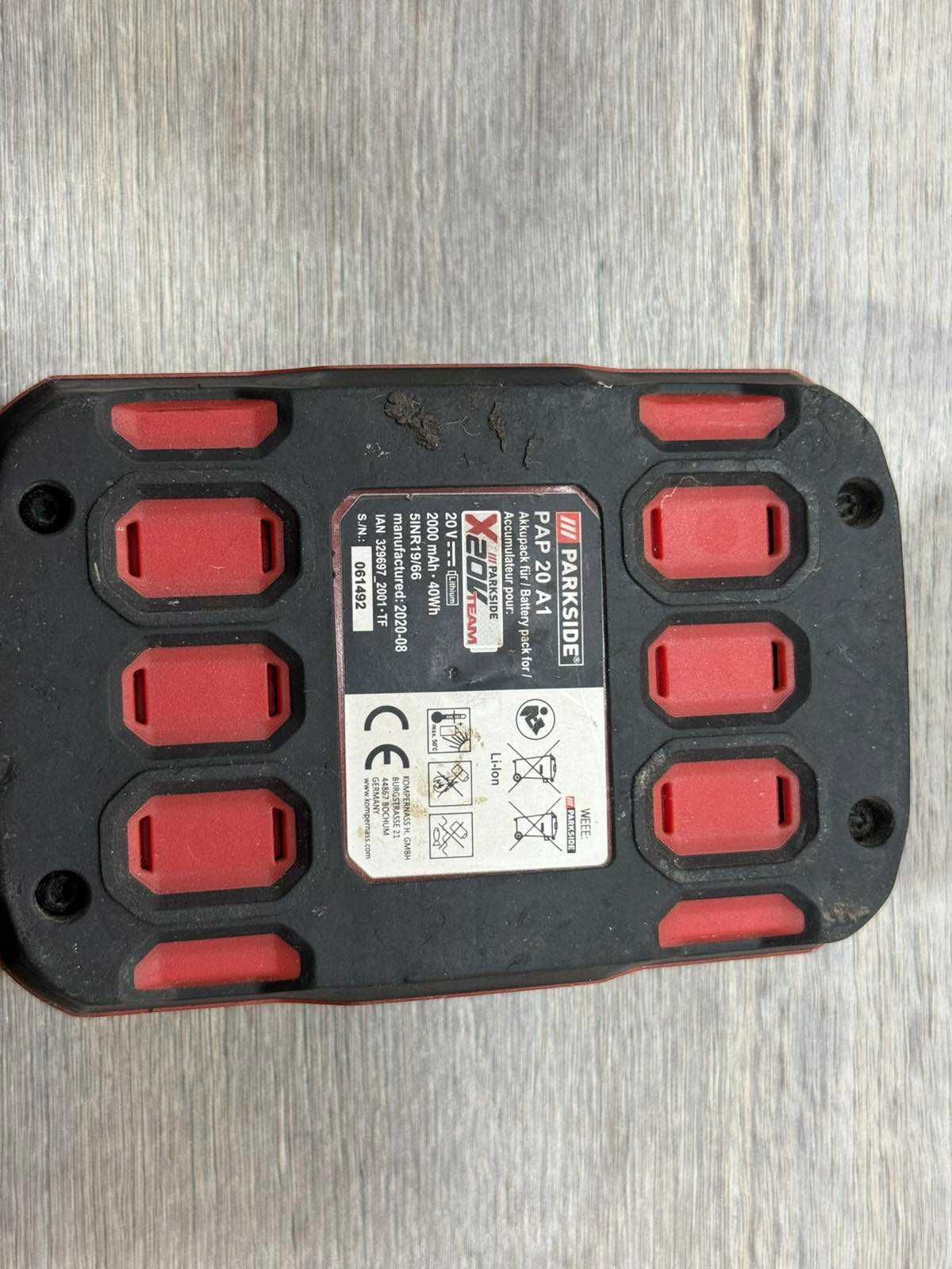 Винтоверт Parkside PABS 20‑Li E6