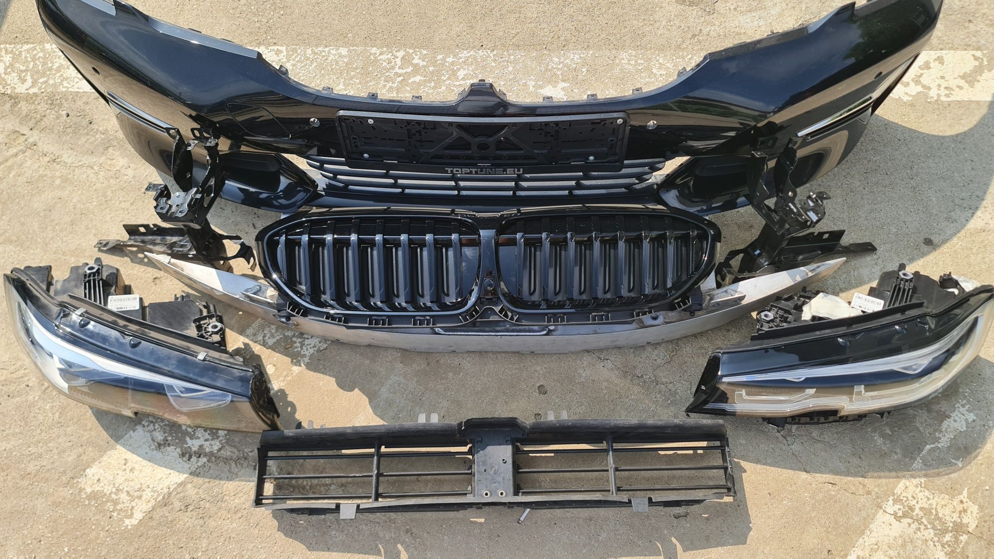 Faruri aripa trager bara grila capota suport BMW 3 g20 g21