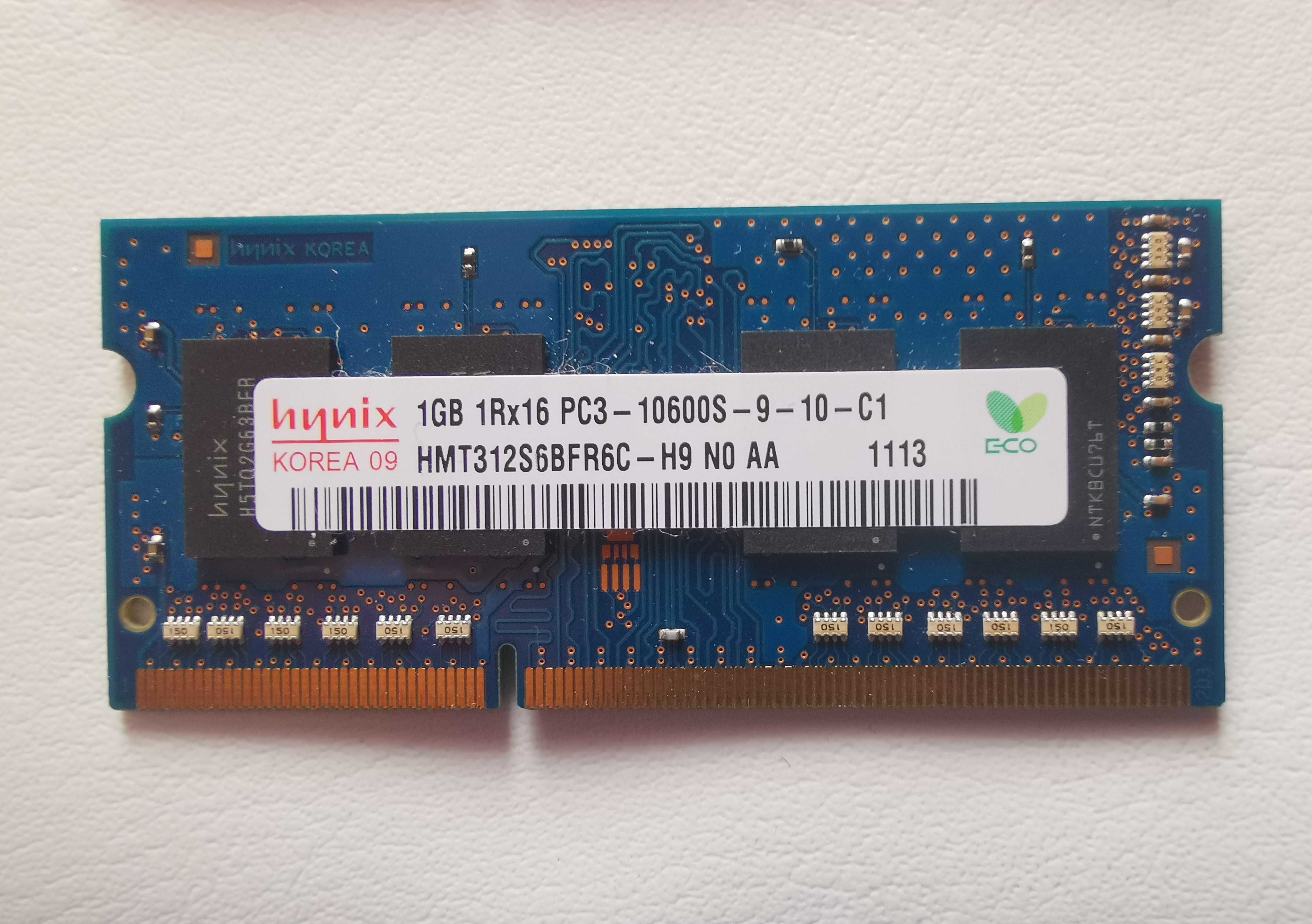 1, 2GB - DDR3 SODIMM RAM - Памет за Лаптоп - Samsung, SK Hynix