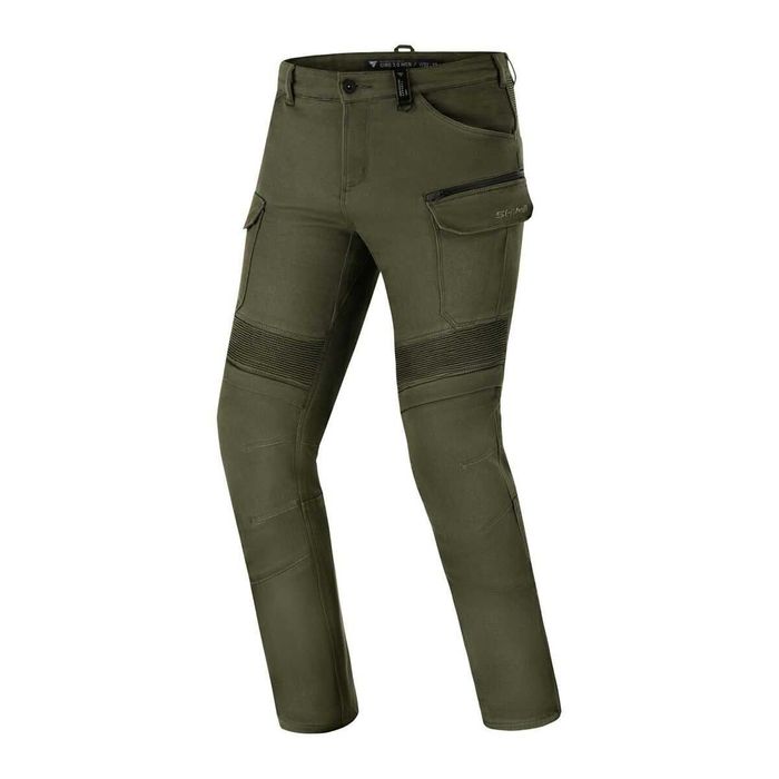 Мото панталон SHIMA GIRO 3.0 CARGO TrioteX™, протектори Green/Khaki