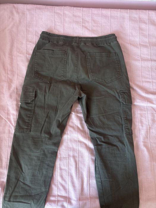 Продавам мъжки тъмнозелен XSIDE панталон размер 28