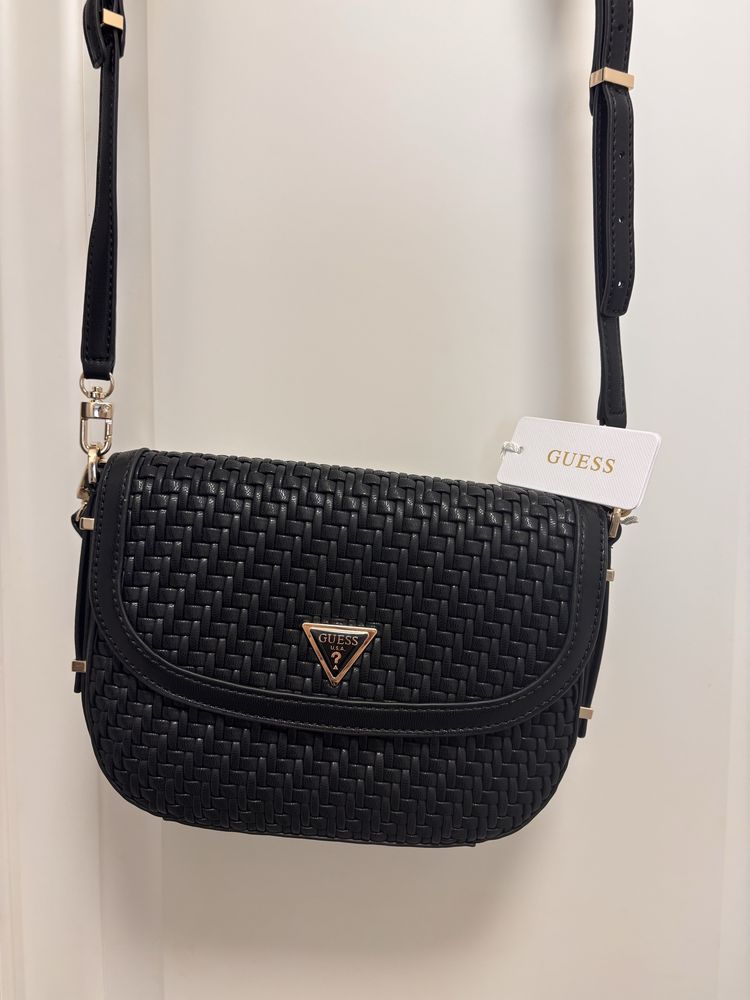 Geanta neagra originala Guess - noua, cu eticheta